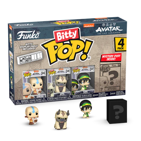 AVATAR LE DERNIER MAITRE DE L'AIR - Bitty Pop 4 Pack 2.5cm - AangFIGFUN73057_1.png889698730563