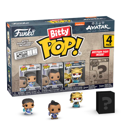 AVATAR LE DERNIER MAITRE DE L'AIR - Bitty Pop 4 Pack 2.5cm - KataraFIGFUN73056_1.png889698730594