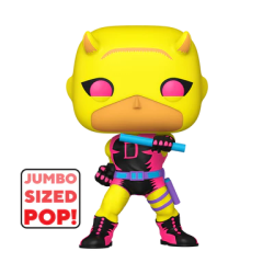 MARVEL - POP Jumbo NÂ° 1358 - Daredevil (YLW/RD) (BLKLT)FIGFUN77543_3.png889698775434