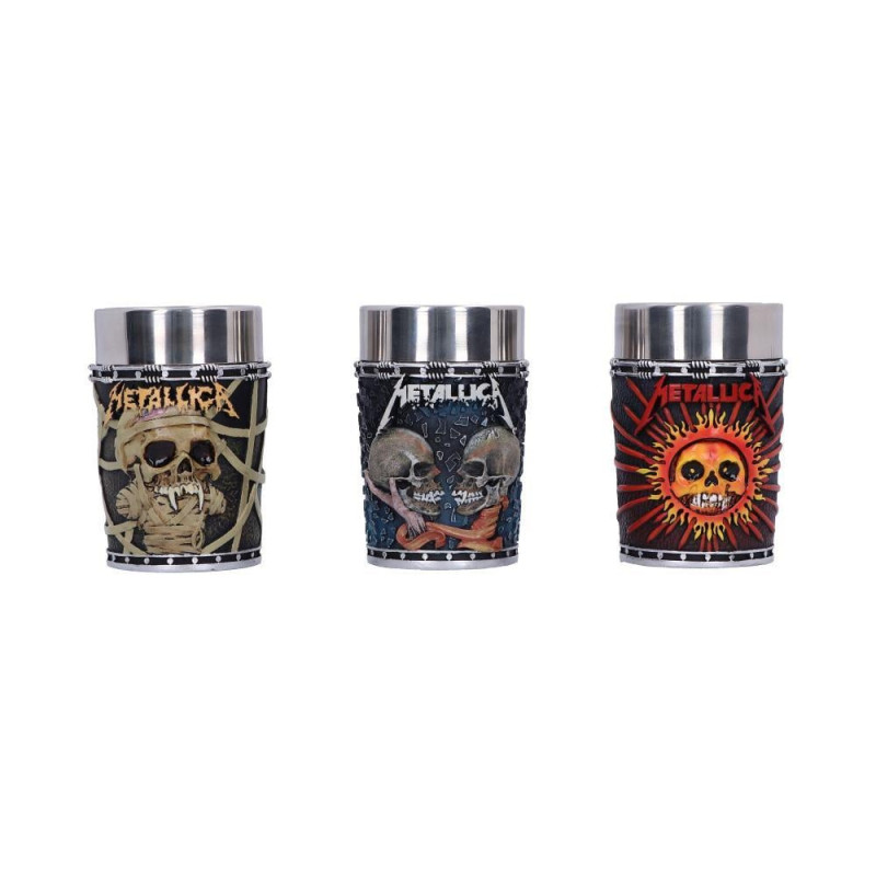 METALLICA - Pushead Art - Set de 3 verres à  shots 8.5cmFIGB6585A24_1.jpg801269152802