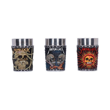 METALLICA - Pushead Art - Set de 3 verres à  shots 8.5cmFIGB6585A24_1.jpg801269152802