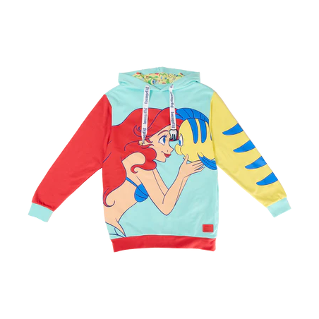 PETITE SIRENE 35 - Ariel et Polochon - Hoodie Unisex Loungefly (L)FIGWDHD0055_1.png671803507548