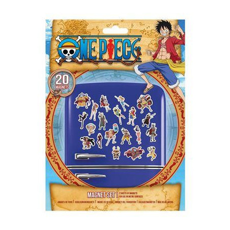 ONE PIECE - Chibi - Set de 20 magnets - Serie 2 The Great Pirate EraFIGMS65155_1.jpeg5050293651552