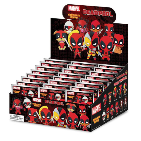 MARVEL - Deadpool Serie 3 - 3D Foam Bag Clip (Display 24 Pcs)FIGMONO68595_1.jpg77764685958