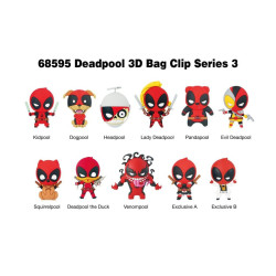 MARVEL - Deadpool Serie 3 - 3D Foam Bag Clip (Display 24 Pcs)FIGMONO68595_2.jpg77764685958