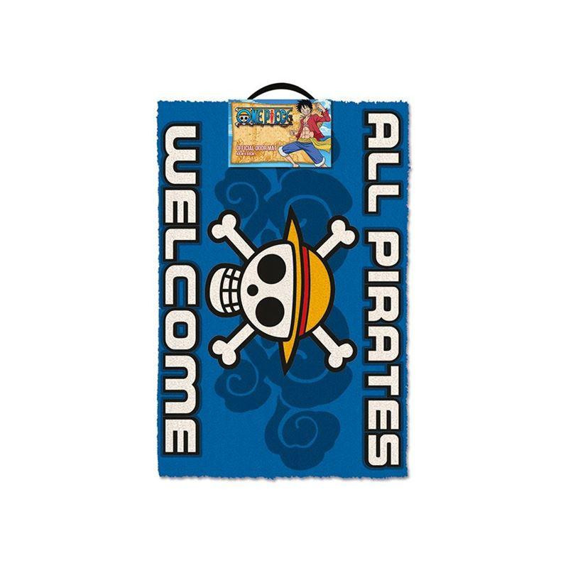 ONE PIECE - Paillasson 40X60 - All Pirates WelcomeFIGGP85395_1.jpg5050293853956
