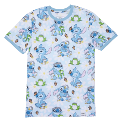 LILO ET STITCH - Springtime Stitch - T-Shirt Unisex Loungefly (M)FIGWDLFSH0058_1.png671803501737