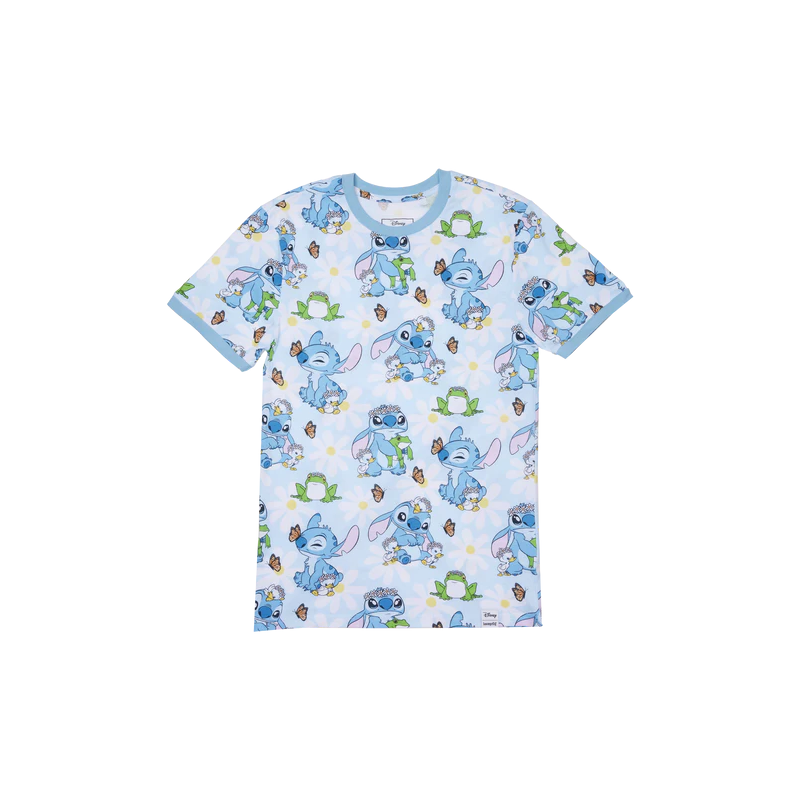 LILO ET STITCH - Springtime Stitch - T-Shirt Unisex Loungefly (M)FIGWDLFSH0058_1.png671803501737