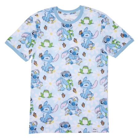 LILO ET STITCH - Springtime Stitch - T-Shirt Unisex Loungefly (S)FIGWDLFSH0058_1.png671803501720
