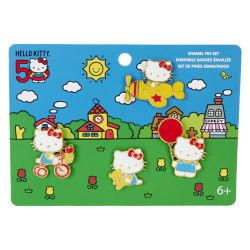 HELLO KITTY - 50ëme Anniversaire - Set de 4 PinsFIGSANPN0233_1.png671803490468