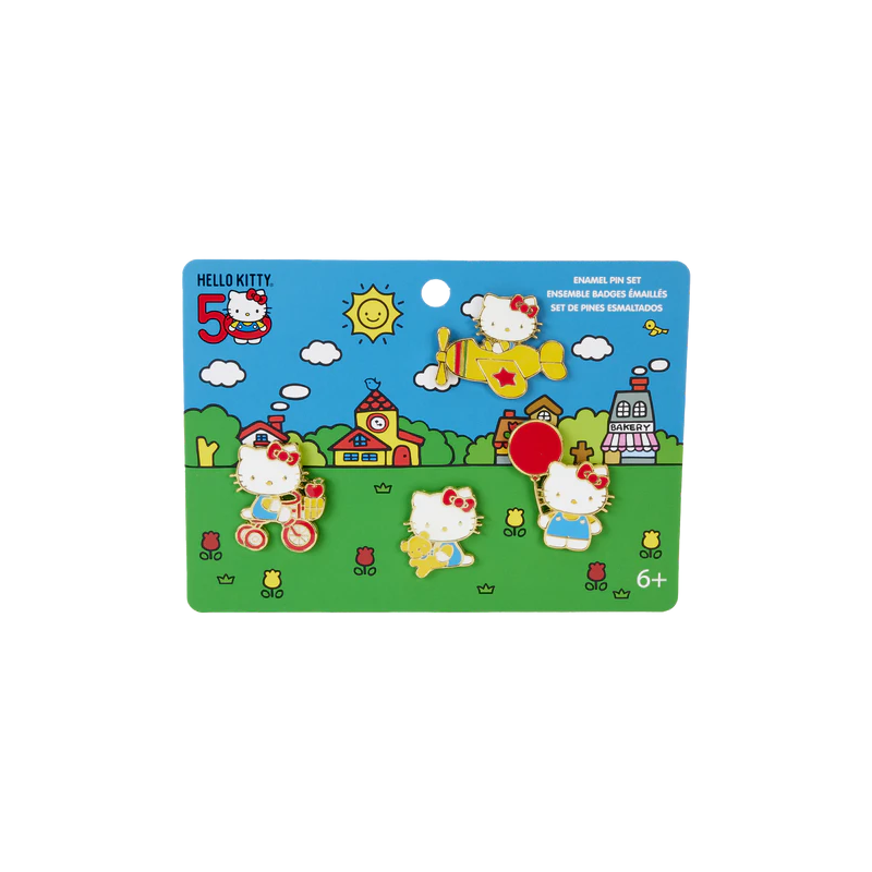 HELLO KITTY - 50ëme Anniversaire - Set de 4 PinsFIGSANPN0233_1.png671803490468