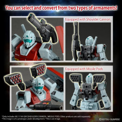 GUNDAM - HG 1/144 GM (Shoulder Cannon / Missile Pod) - Model KitFIGMK65714_3.jpg4573102657145