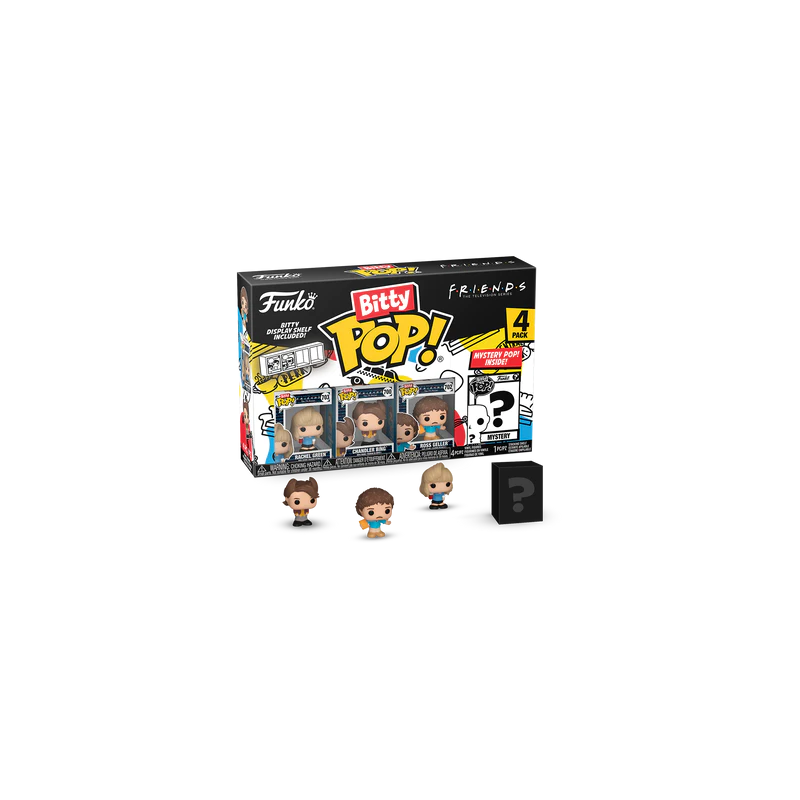 FRIENDS - Bitty Pop 4 Pack 2.5cm - Rachel année 80FIGFUN73048_1.png889698730488