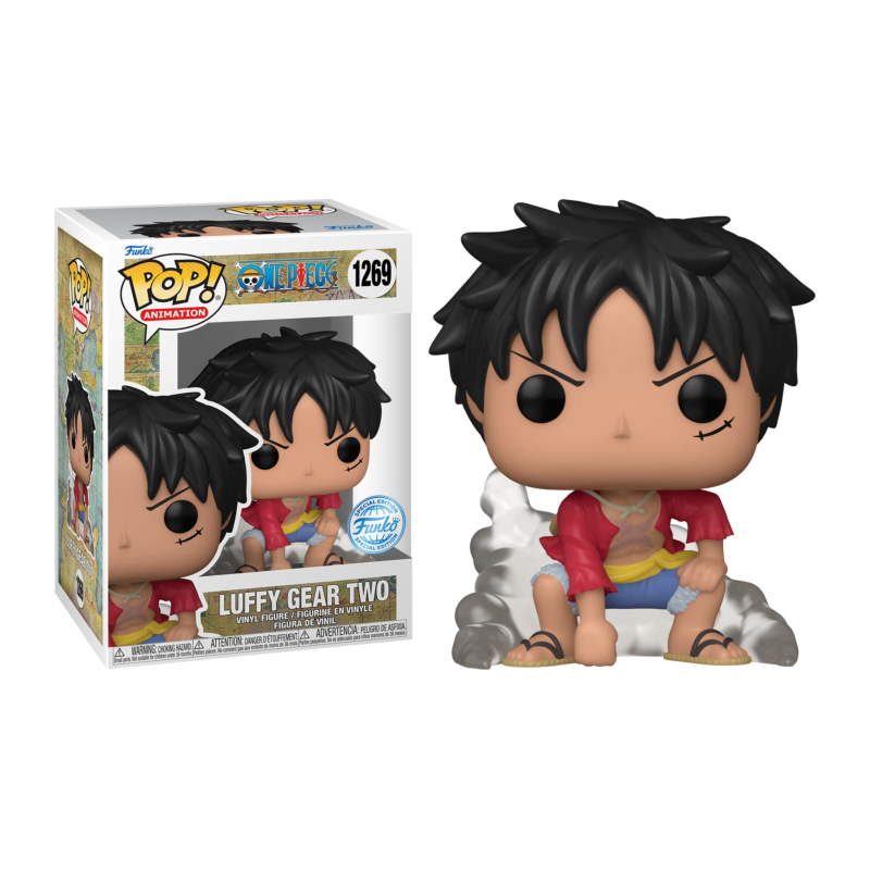 ONE PIECE - POP Animation NÂ° 1269 - Luffy Gear Two Avec ChaseFIGFUN62646_1.png889698626460