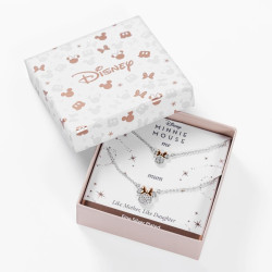 MINNIE - Set Maman & Fille - 2 Colliers Shiny en Laiton Plaqué ArgentFIGSF00486TZWLPH_1.jpg887746821607