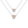 MINNIE - Set Maman & Fille - 2 Colliers Shiny en Laiton Plaqué ArgentFIGSF00486TZWLPH_2.jpg887746821607