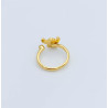 STITCH - Bague Ajustable - Laiton PlaquéFIGRF00393YRWLPH_4.jpg887746815774