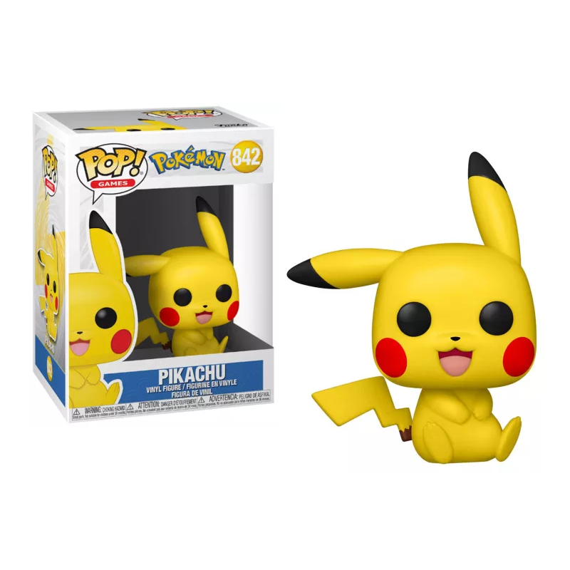 POKEMON - POP Games NÂ° 842 - Pikachu (Assis)FIGFUN56307_1.png889698563079
