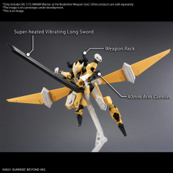 AMAIM -HG 1/72 AMAIM Warrior at the borderline Weapon Set 2 -Model KitFIGMK65026_5.png4573102650269