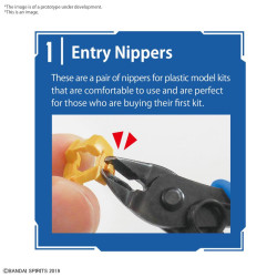 GUNDAM - Nipper Bandai Spirits Entry Tool Set - Model KitFIGMK62005_3.jpeg4573102620057