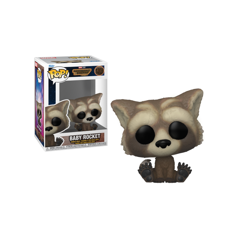 LES GARDIENS DE LA GALAXIE 3 - POP NÂ° 1208 - Rocket BébéFIGFUN67516_1.png889698675161