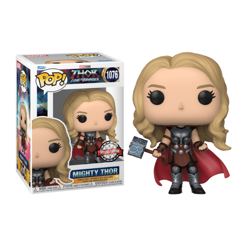 MARVEL - POP NÂ° 1076 - Thor : Love & Thunder - Mighty Thor SEFIG65012_1.png889698650120