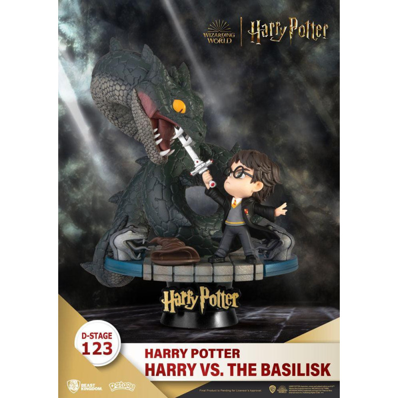 HARRY POTTER - VS the Basilisk - Statuette D-Stage Diorama PVC 16cmFIGBKDDS123_1.jpg4711203448730