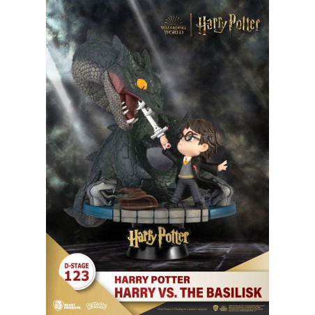 HARRY POTTER - VS the Basilisk - Statuette D-Stage Diorama PVC 16cmFIGBKDDS123_1.jpg4711203448730