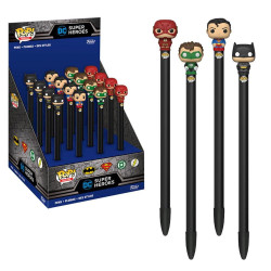 DC COMICS - Présentoir Stylos à  Bille Funko POP (Boite 16 Pcs)FIGFUN48657_1.jpg889698486576