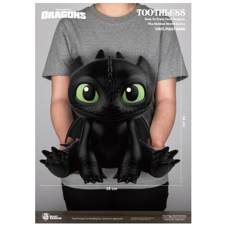DRAGONS - Krokmou - Tirelire 34cmFIG83309_1.jpg4711203446774