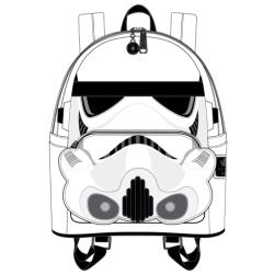 STAR WARS - Stormtrooper - Sac à  dos LoungeFly '23x27x11cm'FIGSTBK0285_1.png671803405936