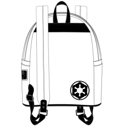 STAR WARS - Stormtrooper - Sac à  dos LoungeFly '23x27x11cm'FIGSTBK0285_2.png671803405936