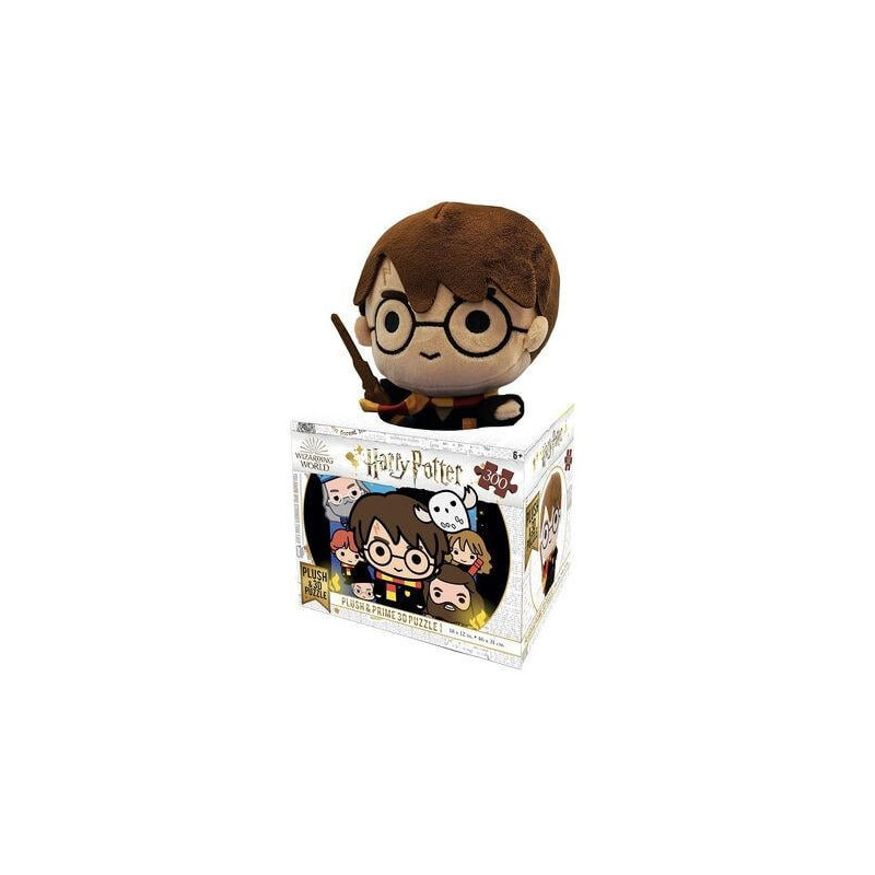 HARRY POTTER - Puzzle lenticulaire 3D 300P '31x23cm' & peluche HarryFIGRS263037_1.jpg670889358006