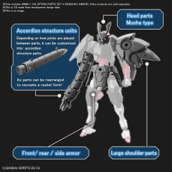 30MM - 1/144 Option Parts Set 4 (Sengoku Armor) - Model KitFIGMK61552_3.jpg4573102615527