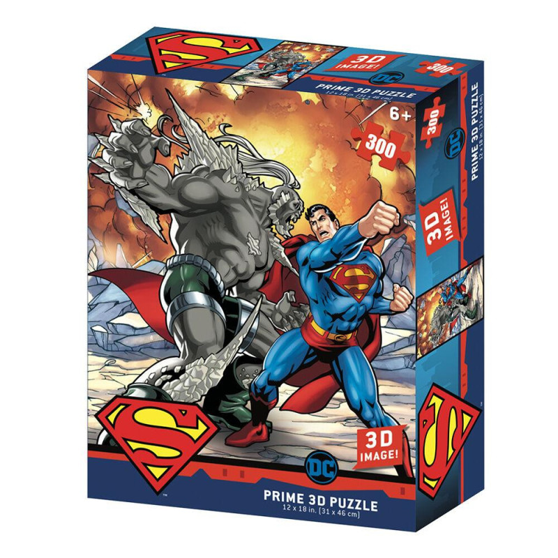 SUPERMAN - VS Doomdsday - Puzzle lenticulaire 3D 300P '46x31cm'FIGRS263035_1.jpg670889330040