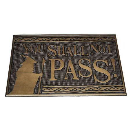 SEIGNEUR DES ANNEAUX - You Shall... - Paillasson caoutchouc '40x60cm'FIGGP85483_1.jpg5050293854830