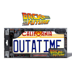 RETOUR VERS LE FUTUR - Plaque Minéralogique 'Outatime' - Réplique 1/1FIGDOCO95128_2.jpg8437017951285