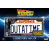 RETOUR VERS LE FUTUR - Plaque Minéralogique 'Outatime' - Réplique 1/1FIGDOCO95128_5.jpg8437017951285