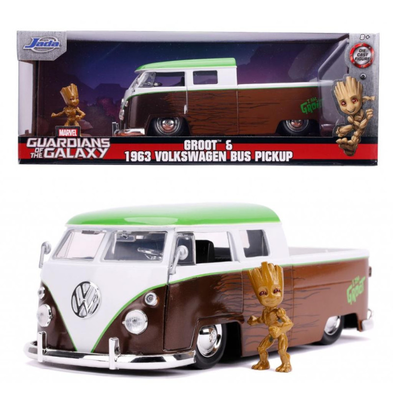 GUARDIENS DE LA GALAXIE - Groot 1963 VW Bus Pickup - 1:24FIG253225013_1.jpg4006333070433