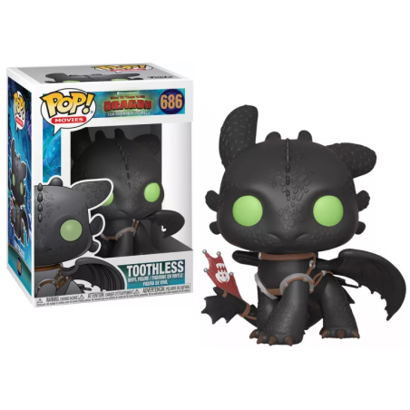 DRAGONS 3 - POP NÂ° 686 - ToothlessFIGFUN36355_1.png889698363556