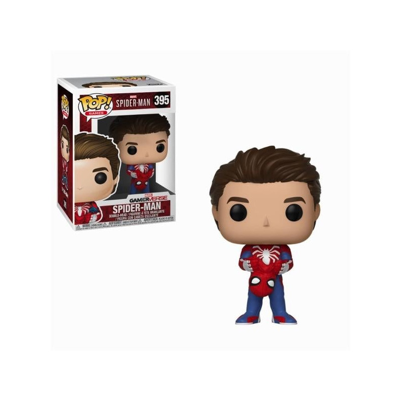 MARVEL - Spiderman - POP NÂ° 395 - Unmasked Spider-ManFIGFUN30633_1.jpg889698306331