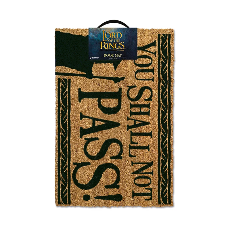LORD OF THE RINGS - Paillasson 40X60 - You Shall Not PassFIGGP85071_1.png5050293850719