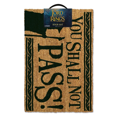 LORD OF THE RINGS - Paillasson 40X60 - You Shall Not PassFIGGP85071_1.png5050293850719