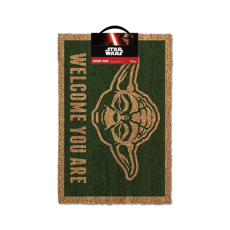 STAR WARS - Paillasson 40X60 - YODA Welcome you areFIGGP85052_1.png5050293850528