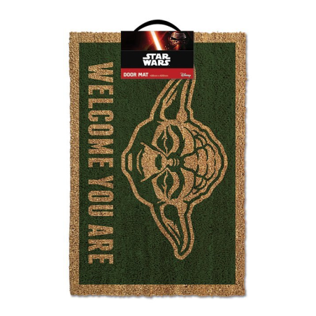 STAR WARS - Paillasson 40X60 - YODA Welcome you areFIGGP85052_1.png5050293850528