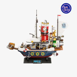 Diorama pantasy popeye adventure ship 49cmPTY86402.jpg6973817321160