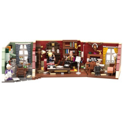 Diorama pantasy sherlock holmes 221b baker.st 35cm x 10cmPTY86218.jpg6973817320156