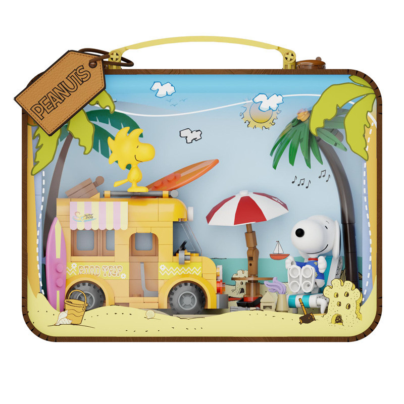 Diorama pantasy snoopy snoopy's suitcase 17cmPTY86910.jpg6973817323157
