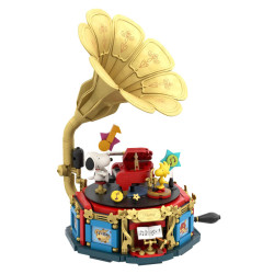Diorama pantasy snoopy snoopy's phonograph 32cmPTY86911B.jpg6973817323164