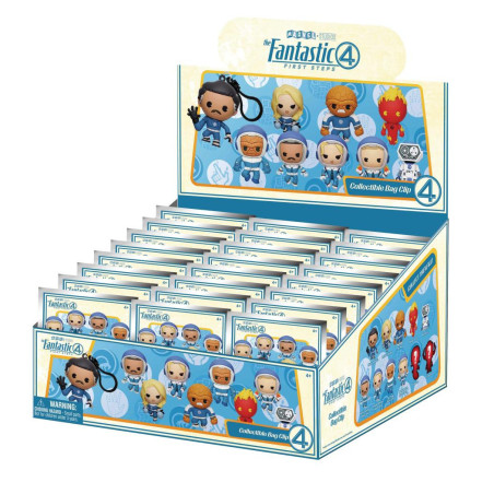 LES 4 FANTASTIQUES - Movie - 3D Foam Bag Clip (Display 24 Pcs)FIGMONO69035_1.jpg77764690358